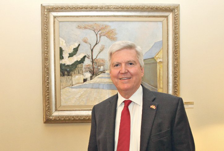 Američki ambasador u poseti Školi za dizajn Američki ambasador u poseti Školi za dizajn